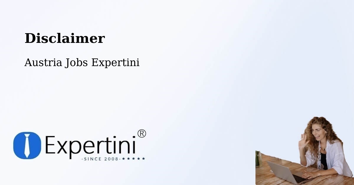 Disclaimer – Wolfsberg District - Austria Jobs Expertini
